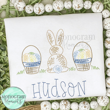 Load image into Gallery viewer, Scribble Easter Trio- SKETCH EMBROIDERY