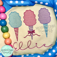 Load image into Gallery viewer, Girl's Cotton Candy - SKETCH EMBROIDERY