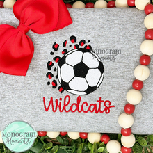 Load image into Gallery viewer, Leopard Soccer - FILL EMBROIDERY