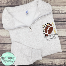 Load image into Gallery viewer, Leopard Football - FILL EMBROIDERY