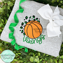 Load image into Gallery viewer, Leopard Basketball - FILL EMBROIDERY