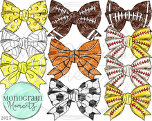 Load image into Gallery viewer, Sports Bows Bundle