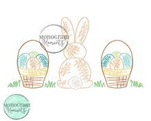 Load image into Gallery viewer, Scribble Easter Trio- SKETCH EMBROIDERY