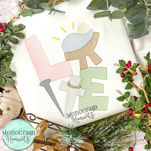 Load image into Gallery viewer, Jesus Is Love - SKETCH EMBROIDERY