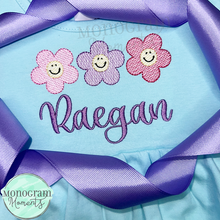 Load image into Gallery viewer, Smiling Flowers - SKETCH EMBROIDERY
