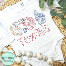 Load image into Gallery viewer, Sribble Football Trio - SKETCH EMBROIDERY