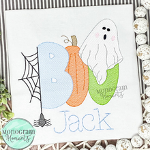 Load image into Gallery viewer, Halloween Boo- SKETCH EMBROIDERY
