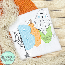 Load image into Gallery viewer, Halloween Boo- SKETCH EMBROIDERY