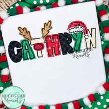 Load image into Gallery viewer, Christmas Font Accessories  - BEAN APPLIQUE (Font NOT Included)
