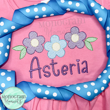 Load image into Gallery viewer, Flower Trio - SKETCH EMBROIDERY