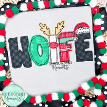 Load image into Gallery viewer, Christmas Font Accessories - BEAN APPLIQUE (Font NOT Included)