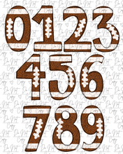 Load image into Gallery viewer, Football #s