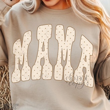 Load image into Gallery viewer, Mama Bitty Dot-Cream & Brown