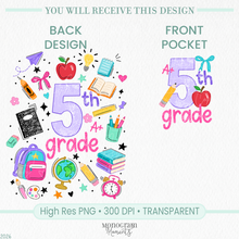 Load image into Gallery viewer, Girl's Fun 5th Grade