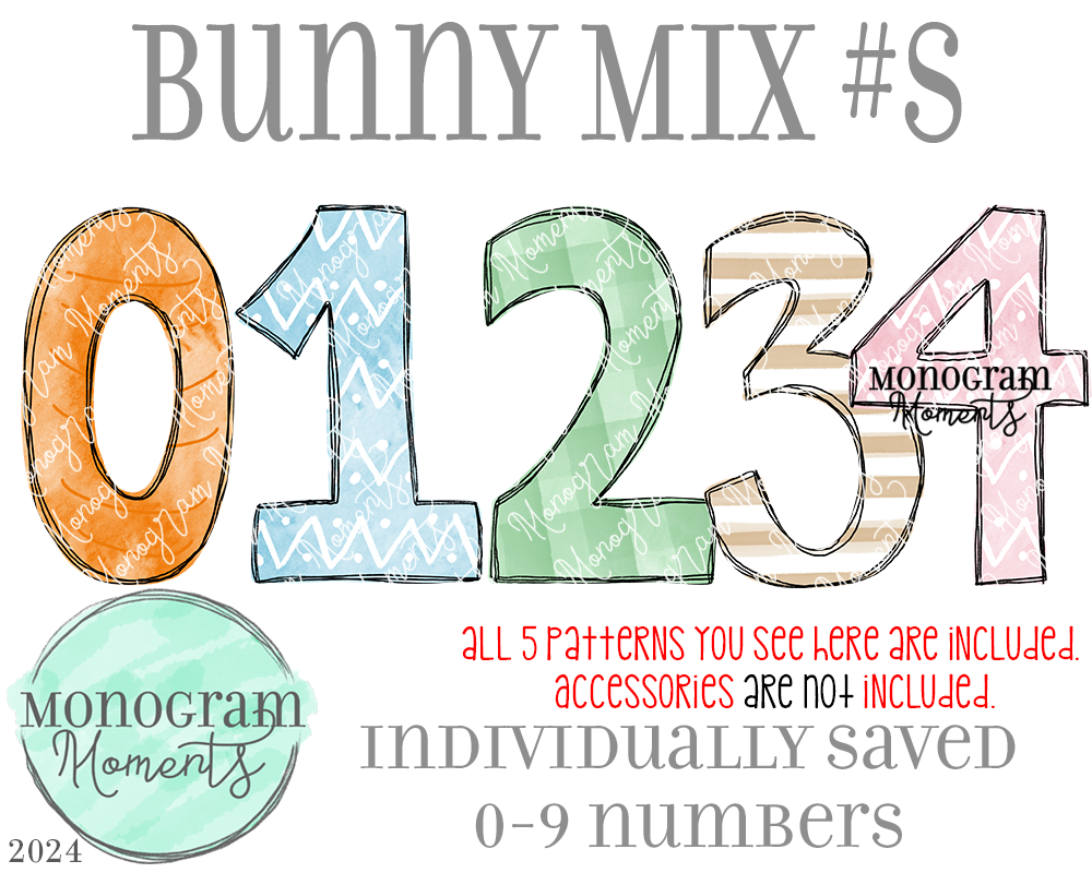 Bunny Mix #s