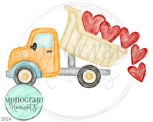 Load image into Gallery viewer, Dump Truck & Hearts