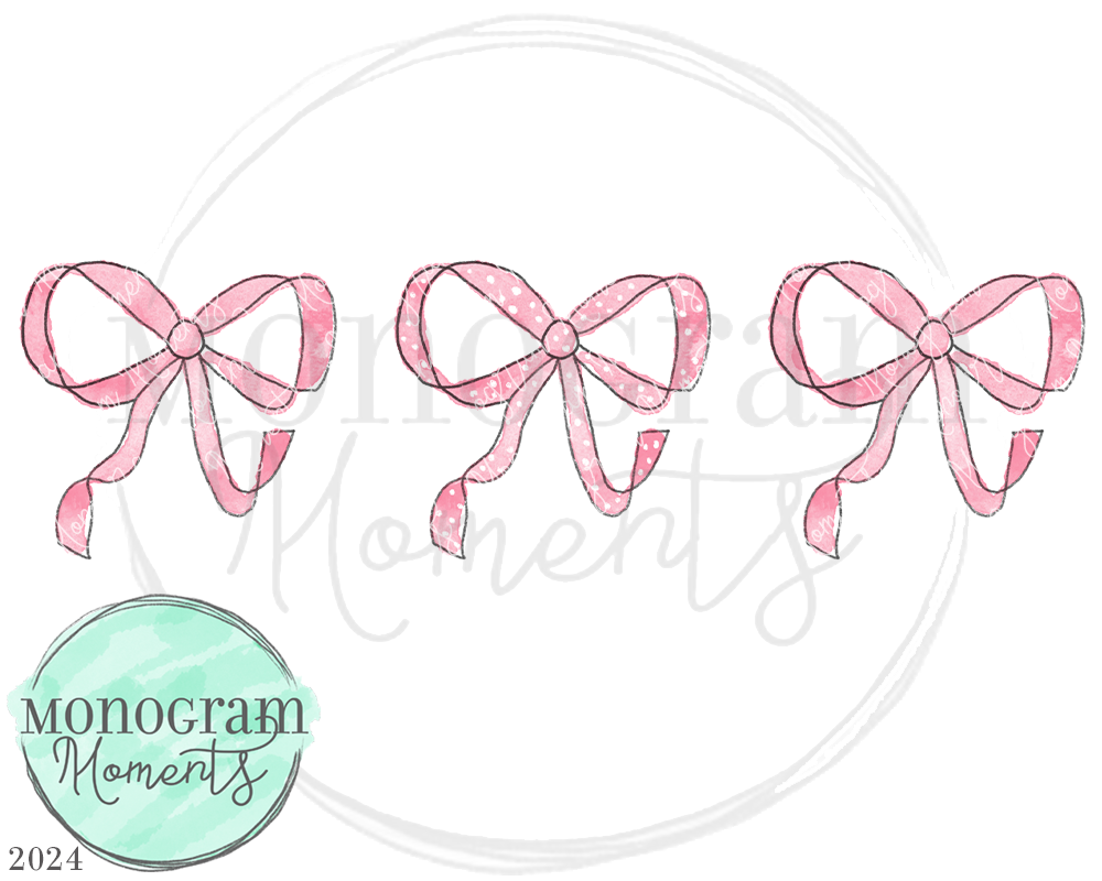 Pink Bow Trio