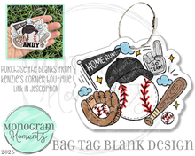 Load image into Gallery viewer, Fun Baseball - Blanks Design - Black
