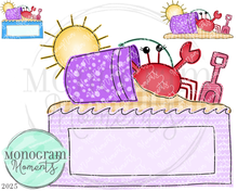Load image into Gallery viewer, Pattern Girl's Crab & Beach Toys