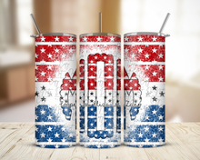 Load image into Gallery viewer, USA Block Scallop Mono