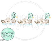 Load image into Gallery viewer, Scribble Duck Trio