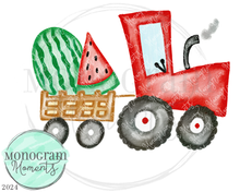 Load image into Gallery viewer, Watermelon Red Tractor