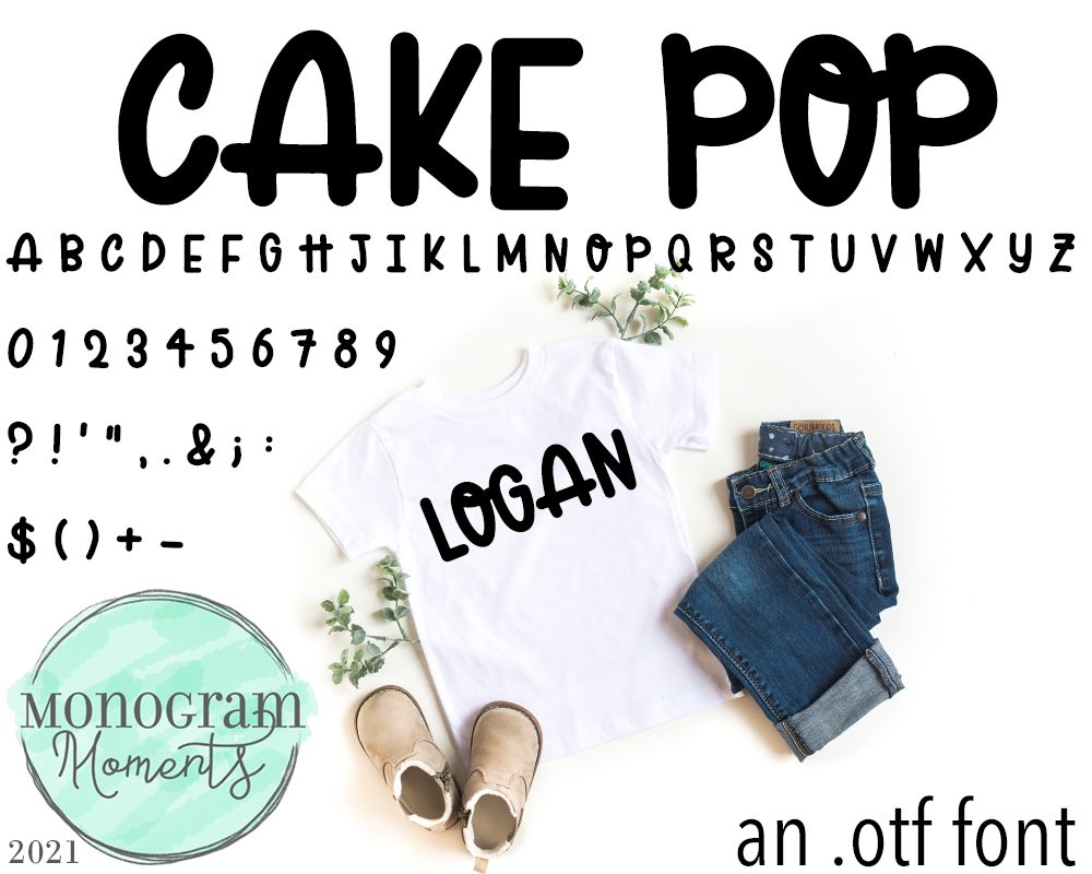 Cake Pop - OTF Font