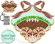 Load image into Gallery viewer, Classy Football- Garnet & Gold