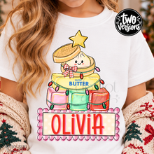 Load image into Gallery viewer, Girl's Squishy Christmas-White