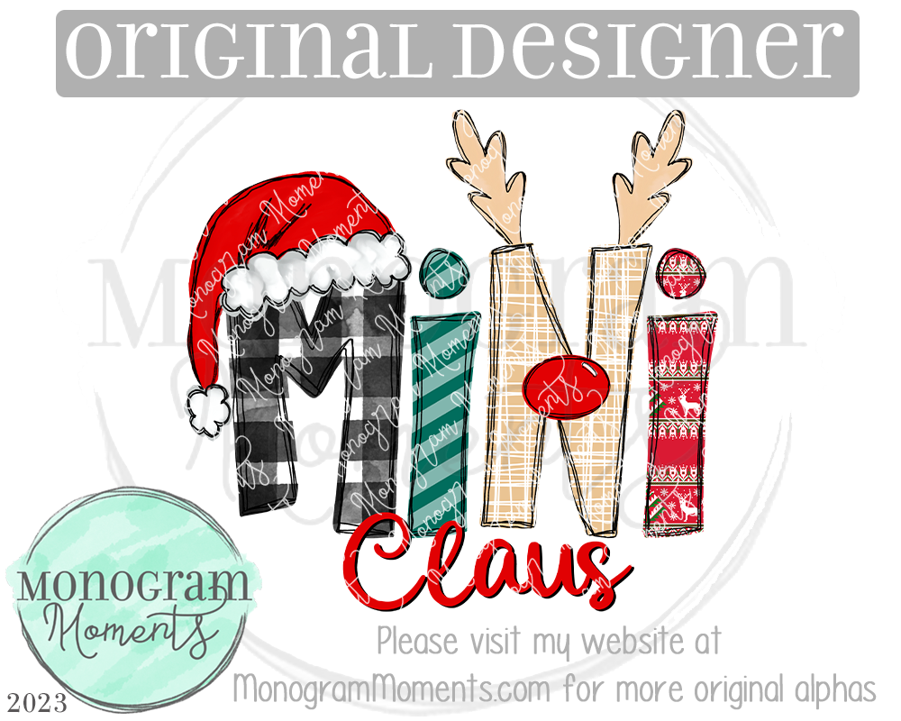 Mini Claus-Christmas Mix