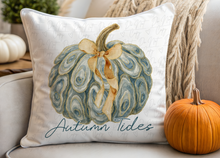 Load image into Gallery viewer, Oyster Pumpkin-Gold Bow