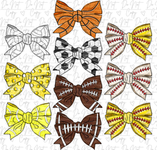 Load image into Gallery viewer, Sports Bows Bundle
