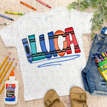 Load image into Gallery viewer, Boy's Crayon Mix Alpha