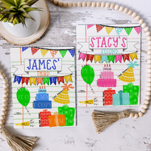 Load image into Gallery viewer, Boy's Birthday Fill in the Blanks Board