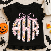 Load image into Gallery viewer, Preppy Halloween Scallop Mono