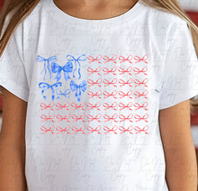 Load image into Gallery viewer, Bow American Flag