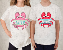 Load image into Gallery viewer, Pink Crab Name Plate
