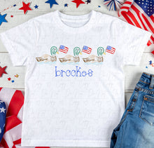 Load image into Gallery viewer, Scribble Patriotic Ducks