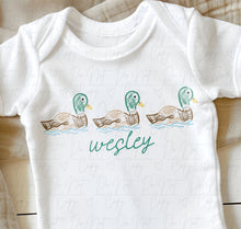 Load image into Gallery viewer, Scribble Duck Trio