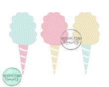 Load image into Gallery viewer, Cotton Candy - SKETCH EMBROIDERY
