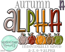 Load image into Gallery viewer, Autumn Alpha