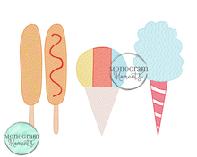 Load image into Gallery viewer, Fair Treats - SKETCH EMBROIDERY