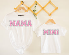 Load image into Gallery viewer, Lt. Pink/Silver Varsity Patch Alpha