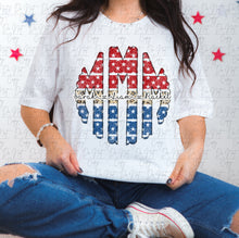 Load image into Gallery viewer, USA Leopard Block Scallop Mono