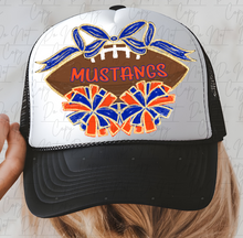 Load image into Gallery viewer, Classy Football- Blue & Orange