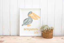 Load image into Gallery viewer, Watercolor Pelican