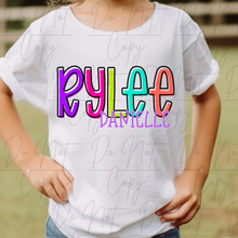 Load image into Gallery viewer, Girl's Neon Alpha