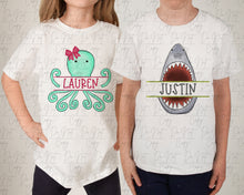Load image into Gallery viewer, Shark Mouth Name Plate