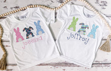 Load image into Gallery viewer, Boy's Stitched Bunny Tail Trio