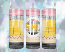 Load image into Gallery viewer, Pencil Scalloped Mono